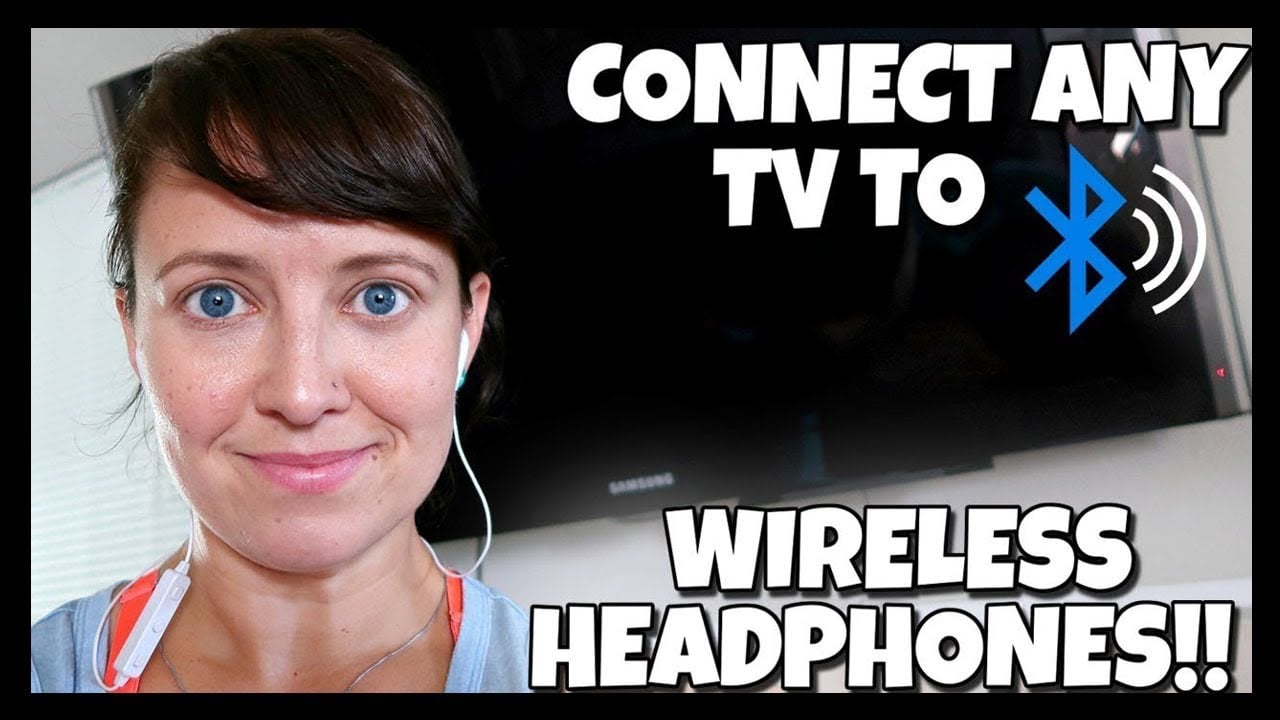 How to Connect Bluetooth Wireless Headphones to any TV 📍 How To With Kristin