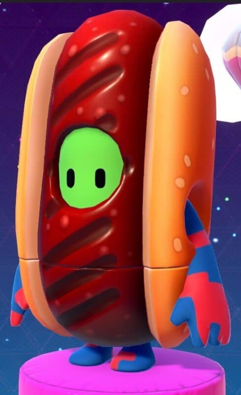 Fall Guys Steam Profile Sync Hotdog Man